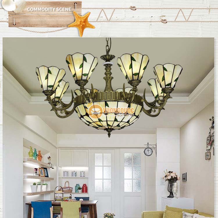 Đèn chùm cổ điển trang trí yb212-2